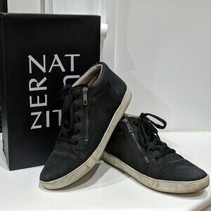 Naturalizer, Motley Luxury Sneakers, Black, Size 10,